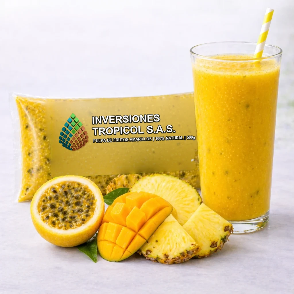 Pulpa Frutos Amarillos Inversiones Tropicol