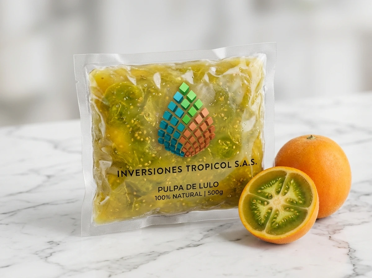 Pulpa de Lulo colombiano Inversiones Tropicol