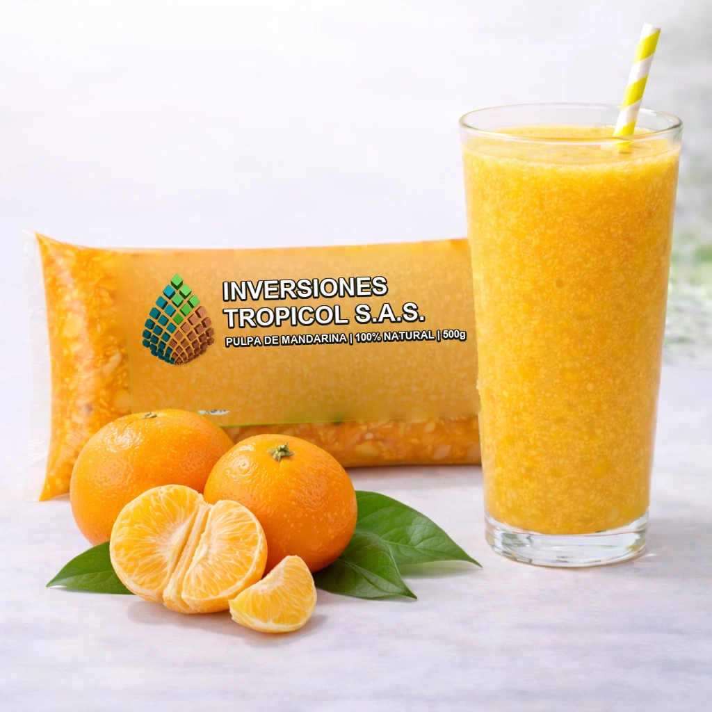 Pulpa de Mandarina Criolla Inversiones Tropicol