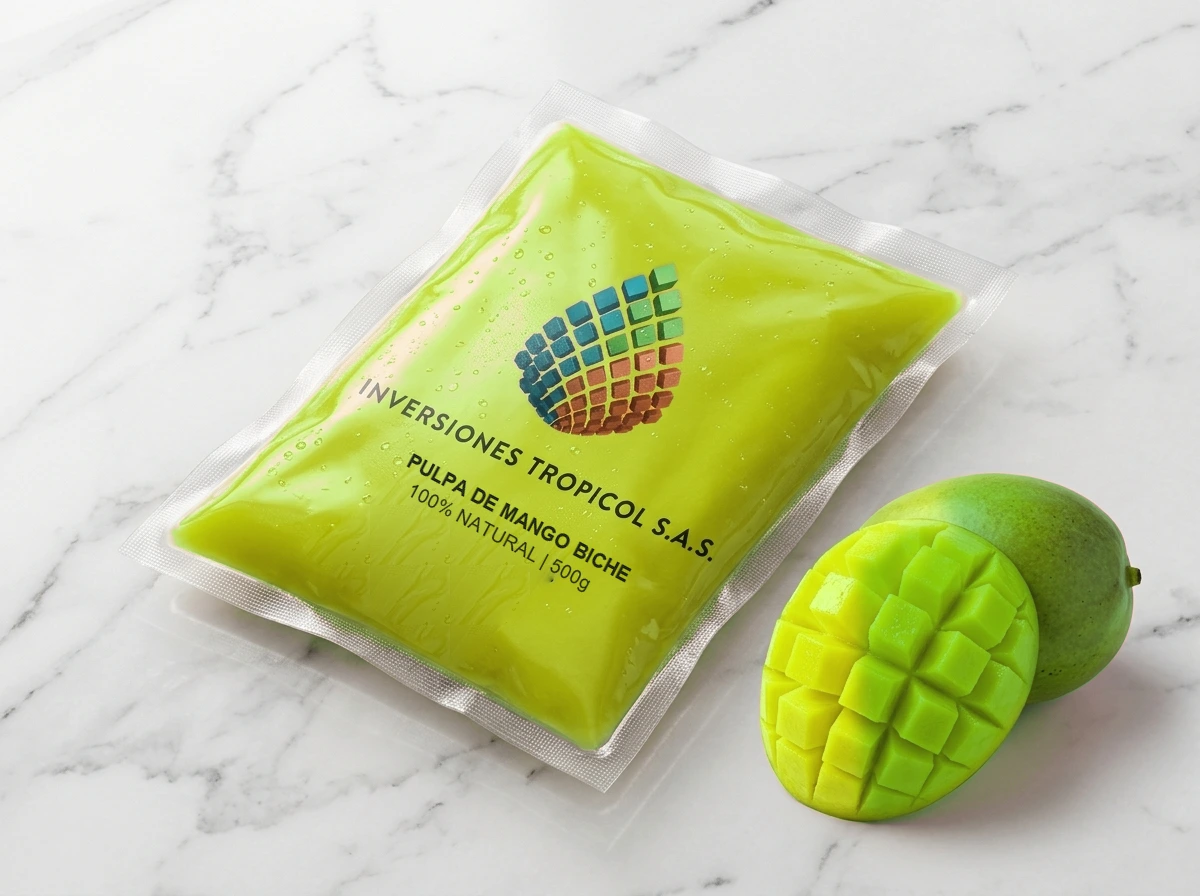 Pulpa de Mango Biche Inversiones Tropicol